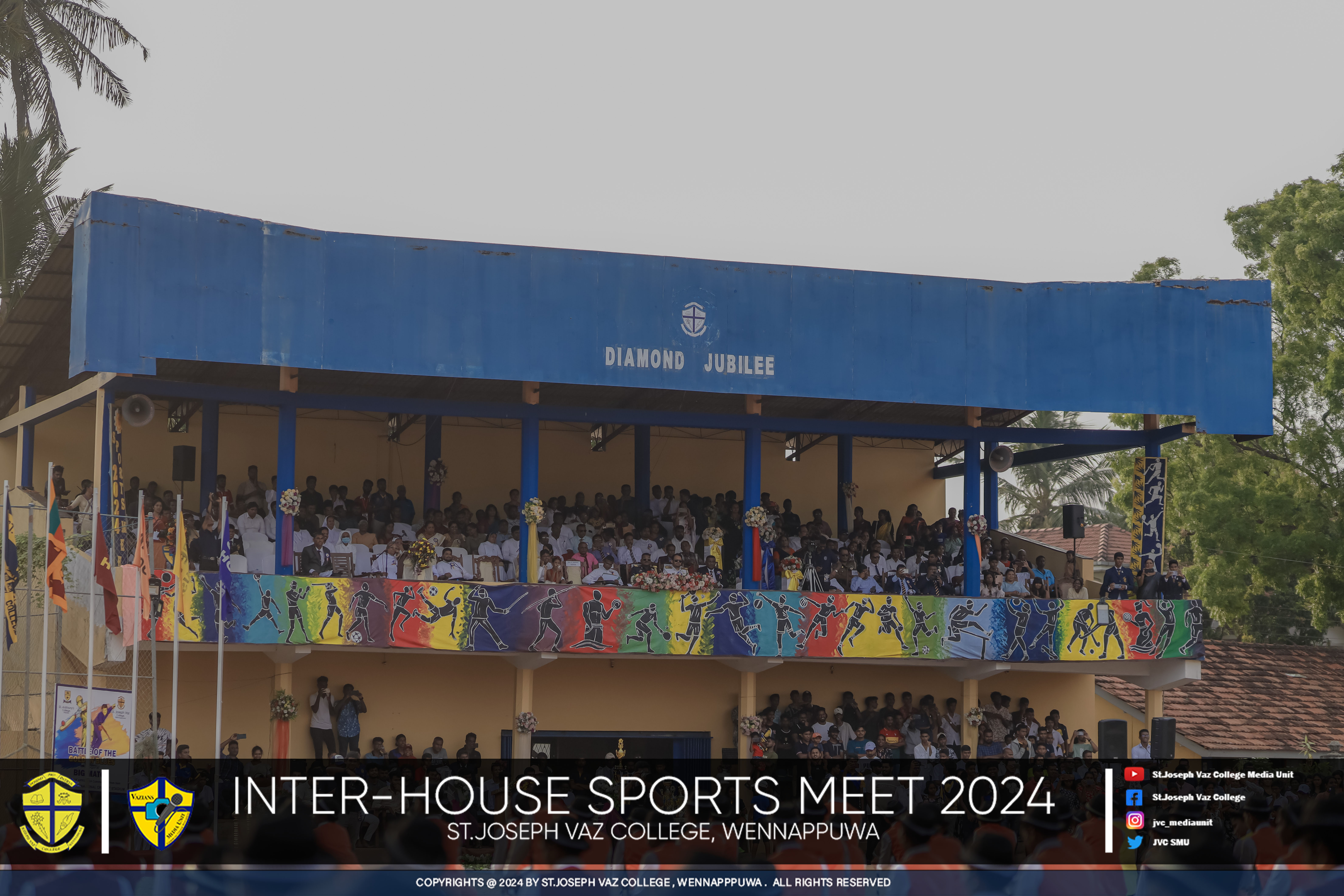 Inter House Sports Meet 2024 - St. Joseph Vaz College - Wennappuwa - Sri Lanka